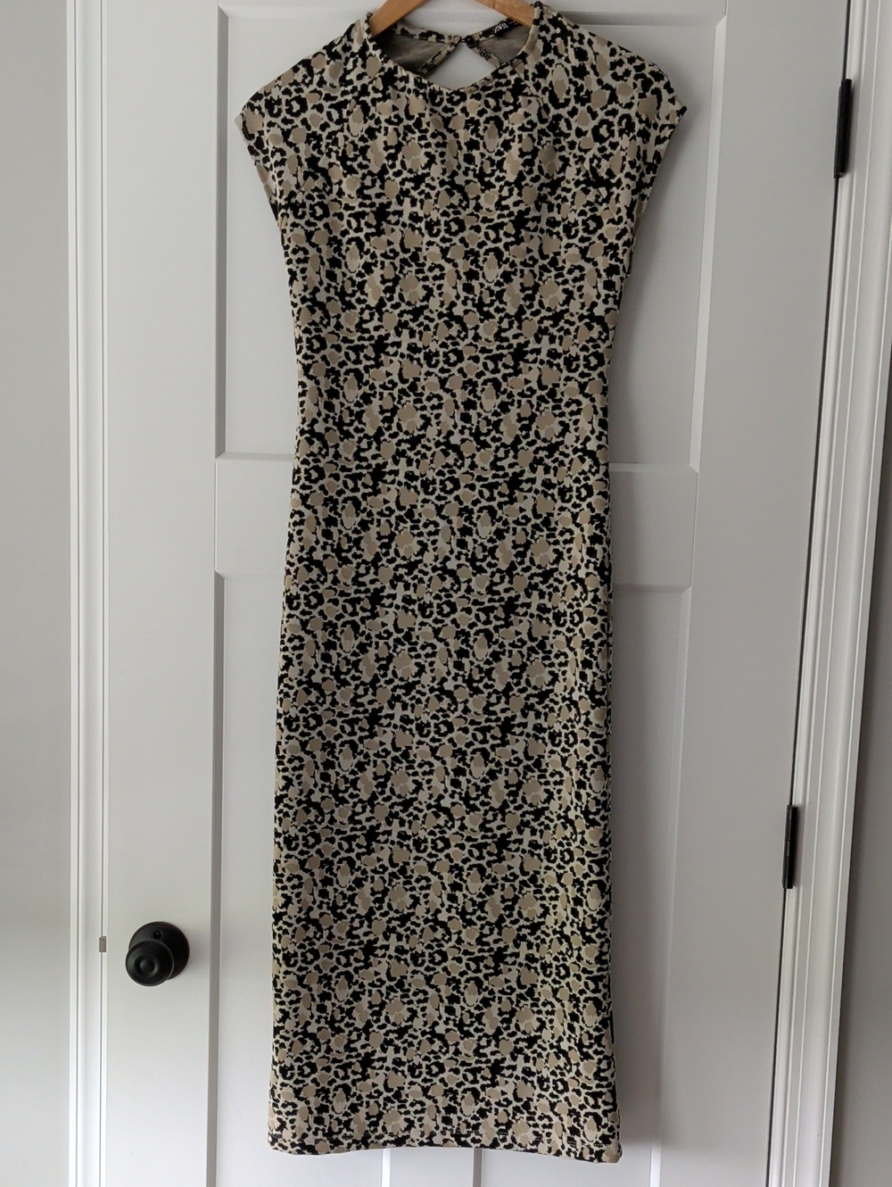 Zara Leopard Print Dress NWT Sz M - Picture 1 of 4